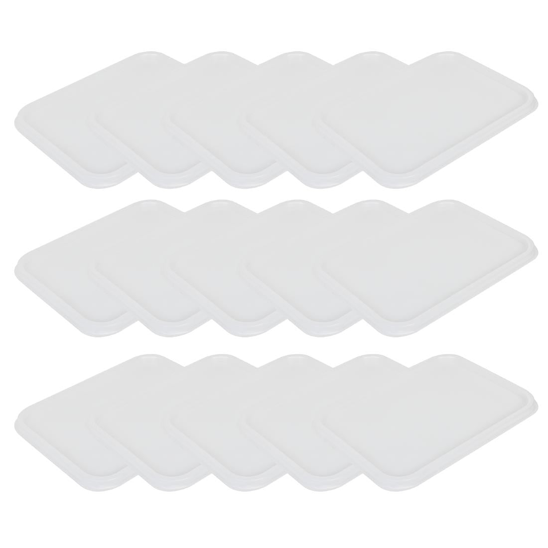 Vogue Ice Cream Container Lid for 2Ltr and 4Ltr (15 Pack)