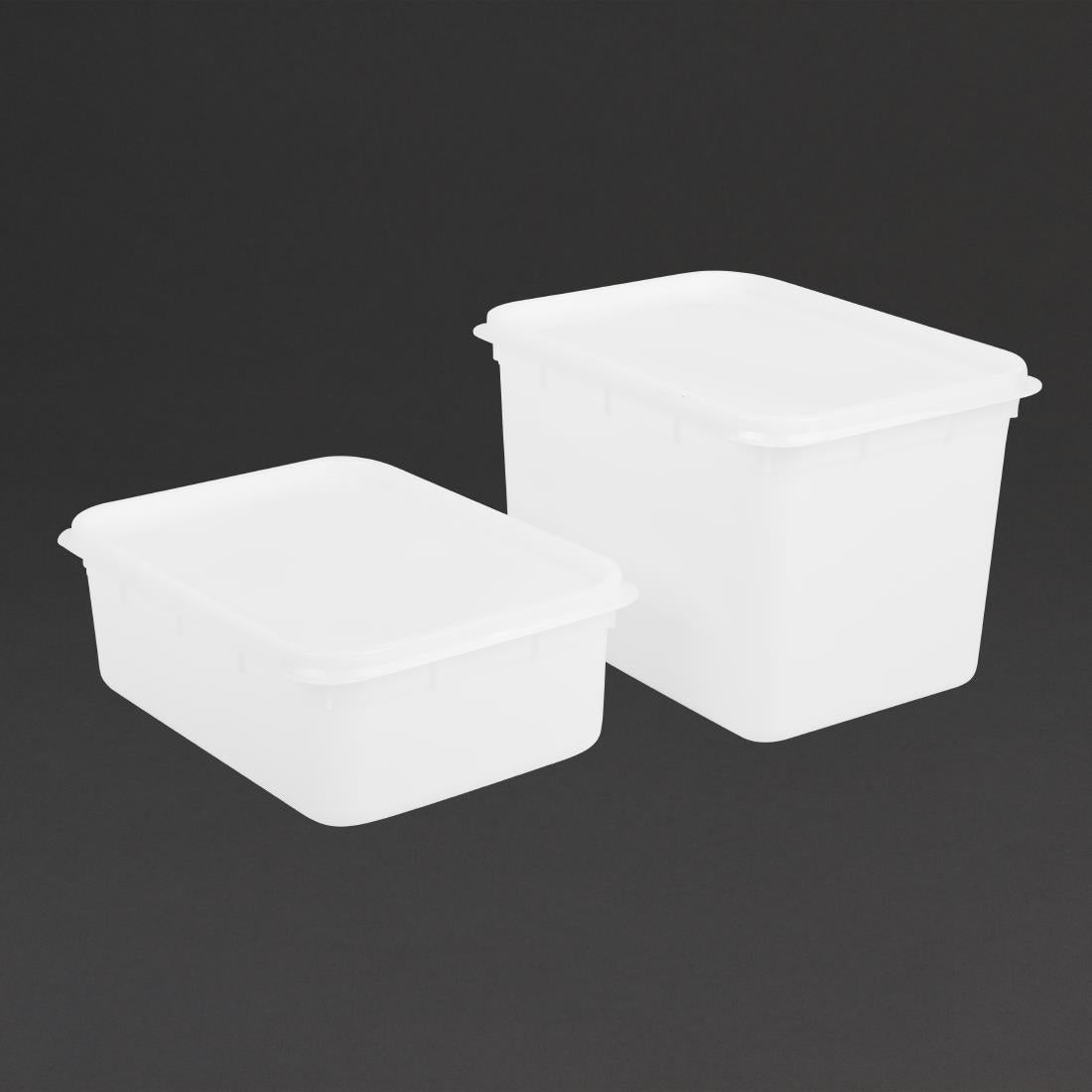 Vogue Ice Cream Container Lid for 2Ltr and 4Ltr (15 Pack)