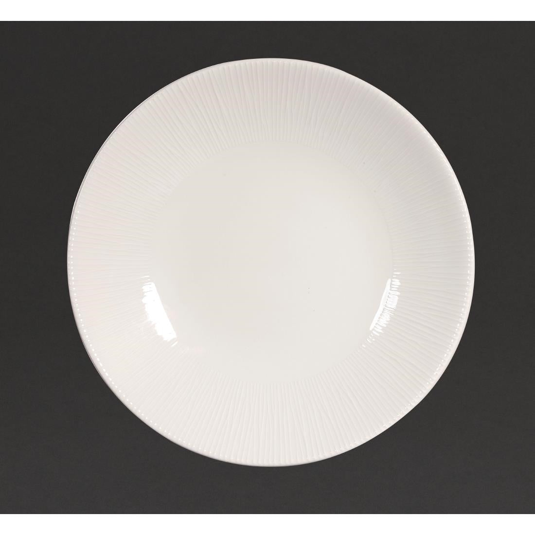 Churchill Bamboo Coupe Plates 281mm (12 Pack)