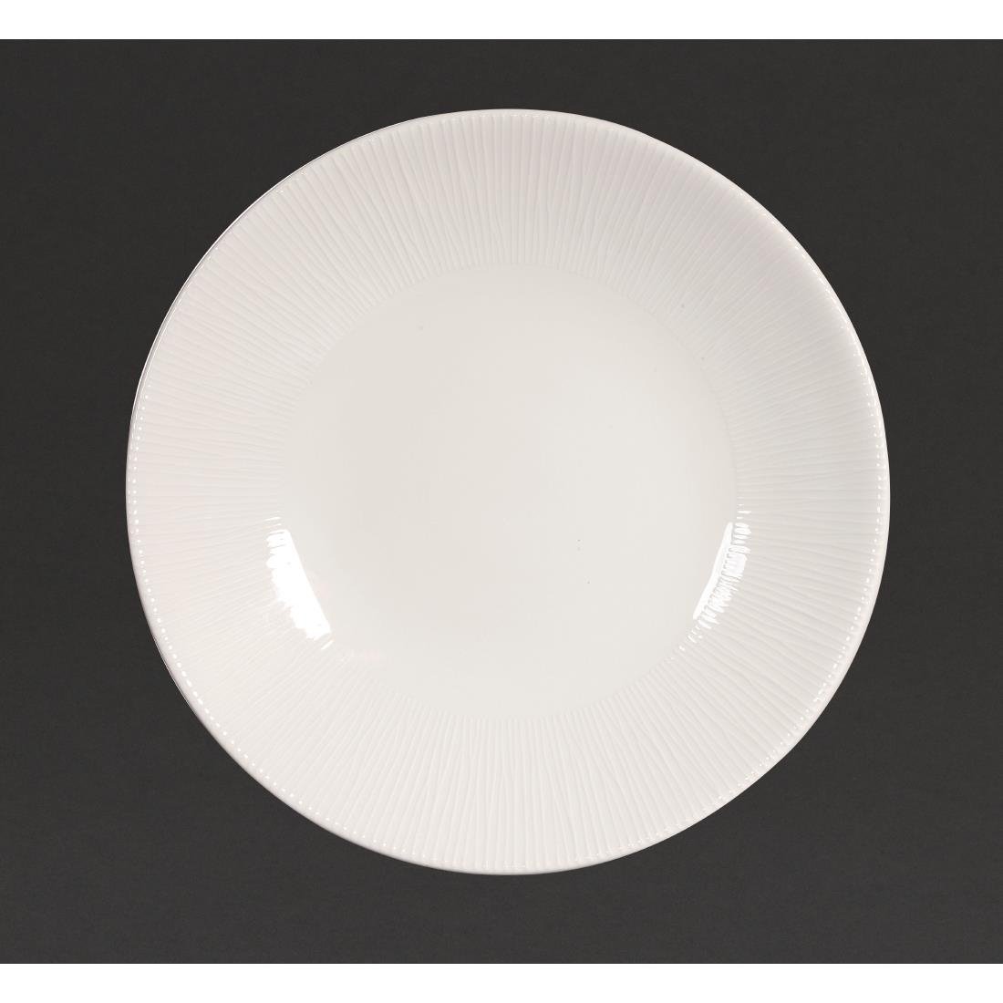 Churchill Bamboo Coupe Plates 255mm (12 Pack)