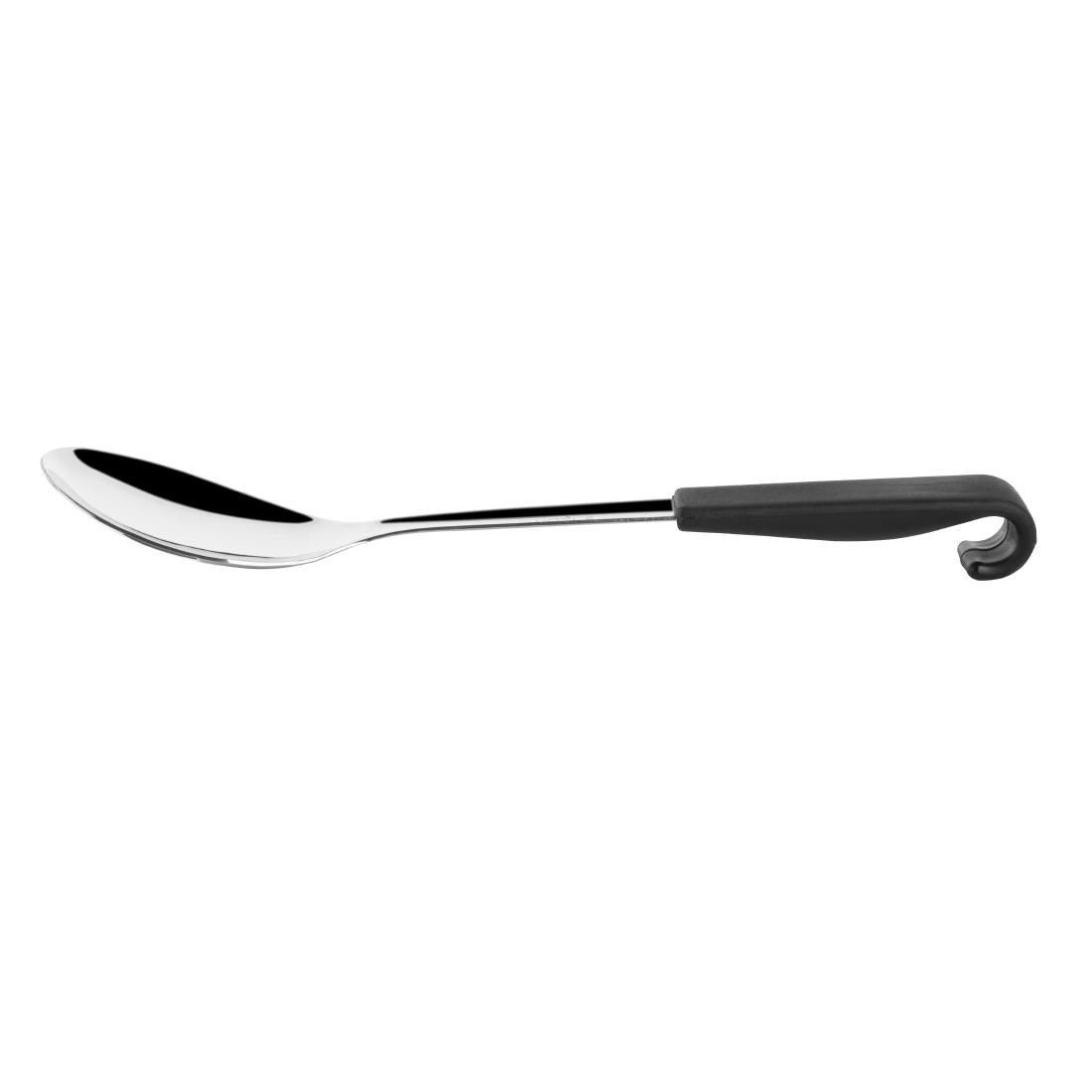 Black Handled Serving Spoon
