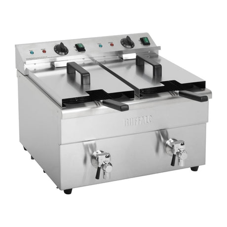 Buffalo Induction Fryer 2x 7.5Ltr