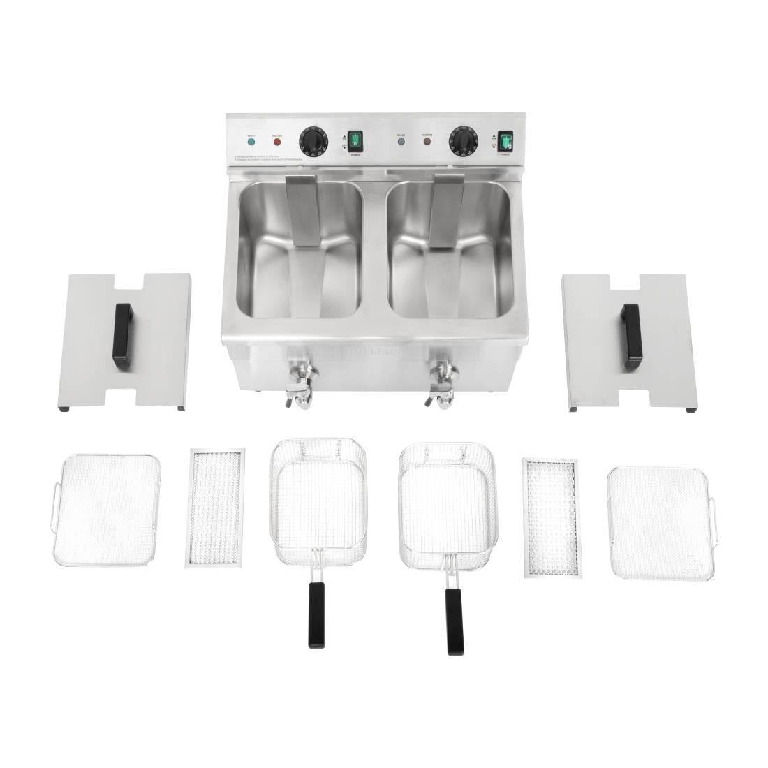 Buffalo Induction Fryer 2x 7.5Ltr