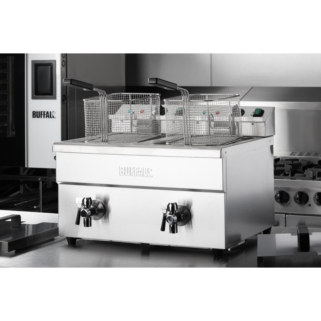 Buffalo Induction Fryer 2x 7.5Ltr