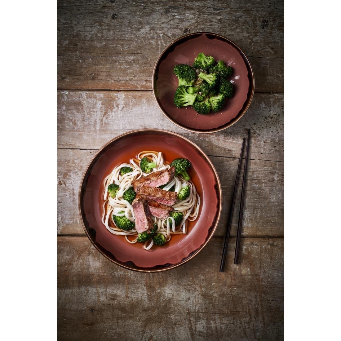 Dudson Harvest Coupe Bowls Plum 184mm (12 Pack)