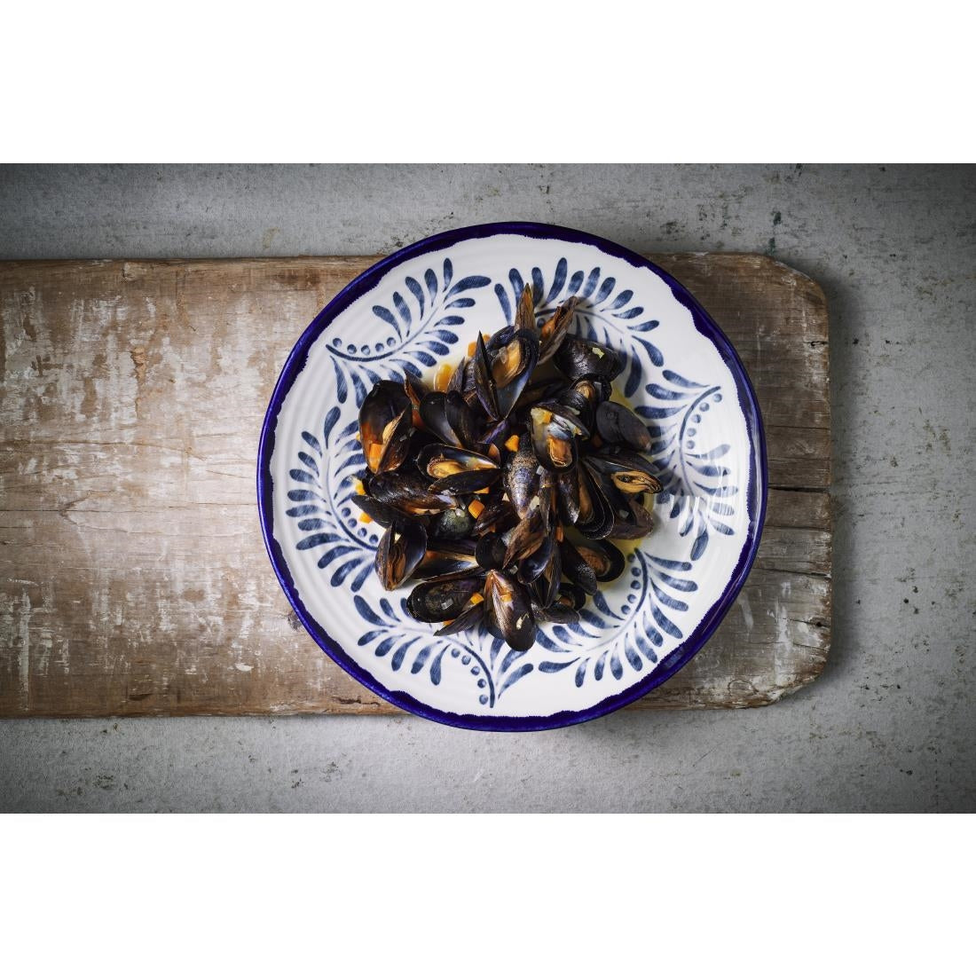 Dudson Harvest Mediterranean Organic Coupe Plates 11.4 inch (12 Pack)