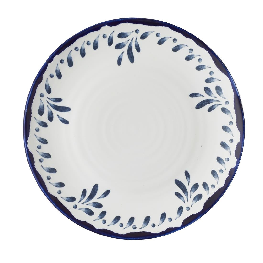 Dudson Harvest Mediterranean Organic Coupe Plates 10.6 inch (12 Pack)