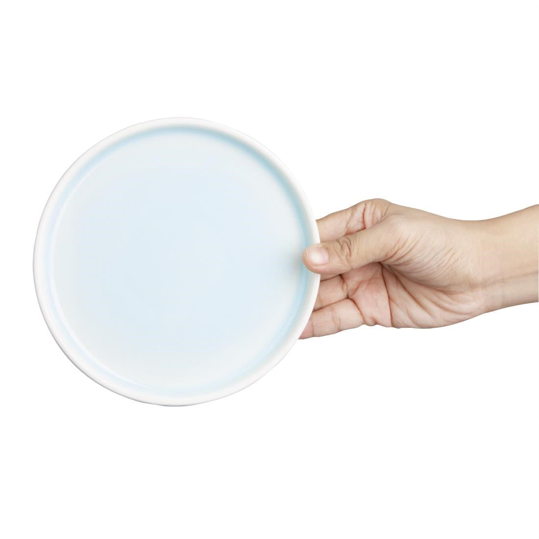 Olympia Fondant Plates Aqua 156mm (6 Pack)