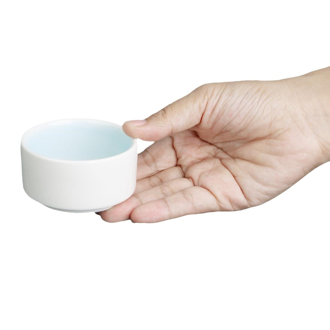 Olympia Fondant Dipping Dishes Aqua 68mm (12 Pack)