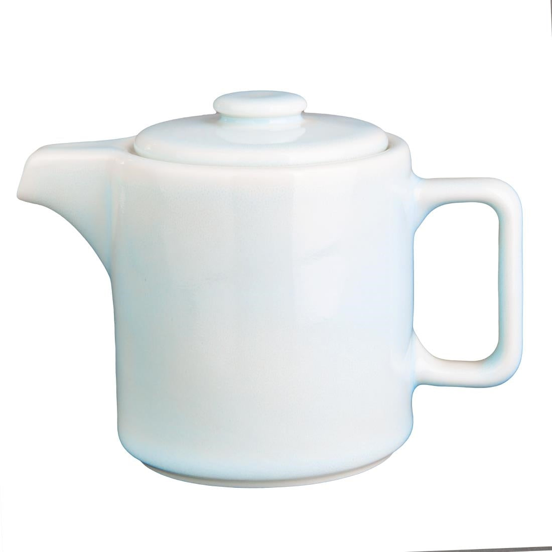 Olympia Fondant Tea Pots Aqua 450ml (2 Pack)
