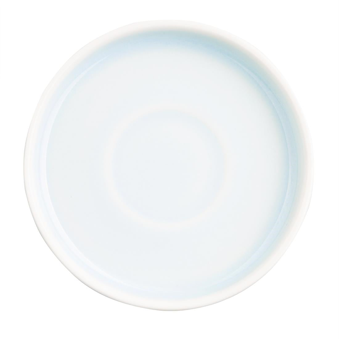 Olympia Fondant Saucers Aqua 115mm (6 Pack)