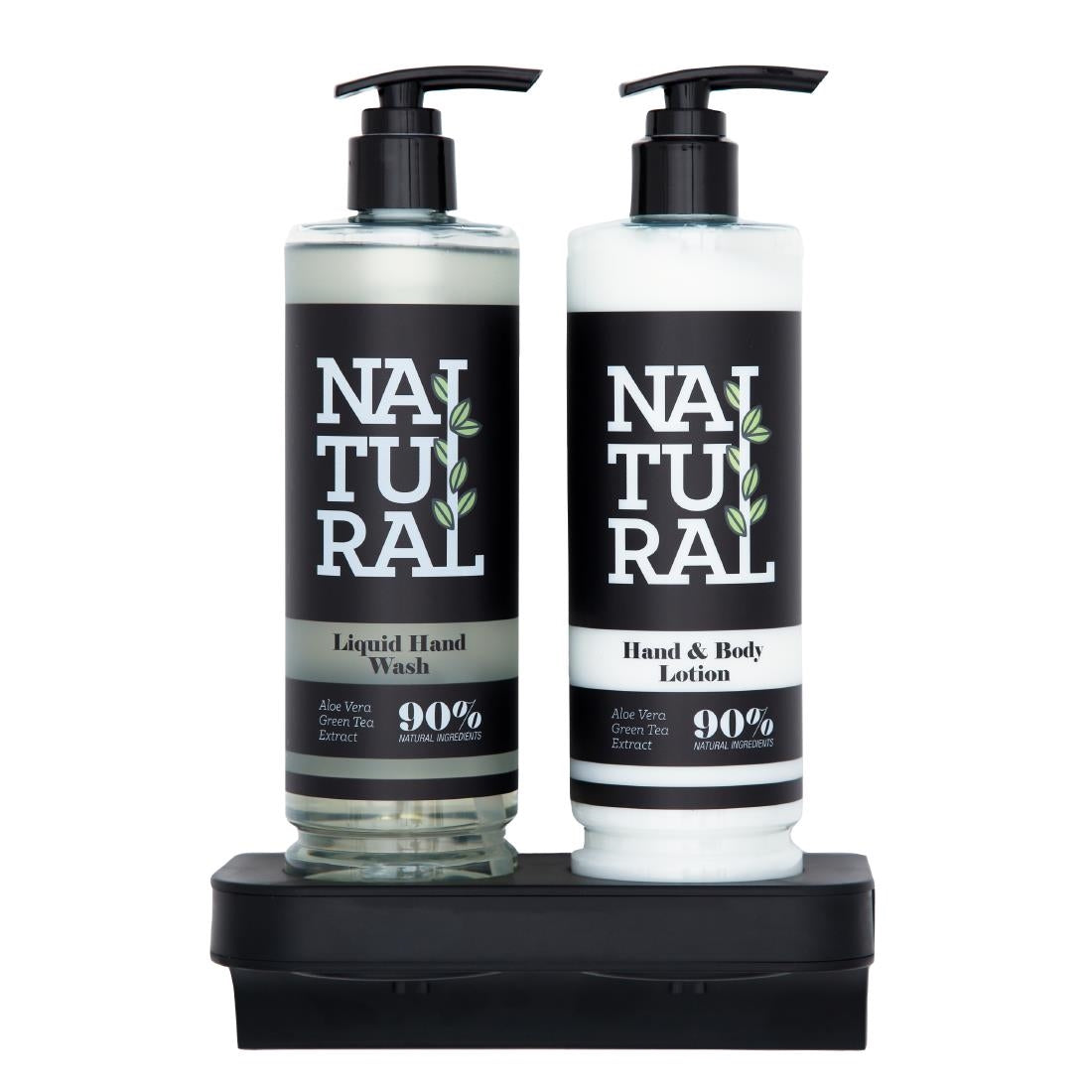 Hotel Complimentary 90% Natural Range Double Magnetic Wall Bracket for 400ml