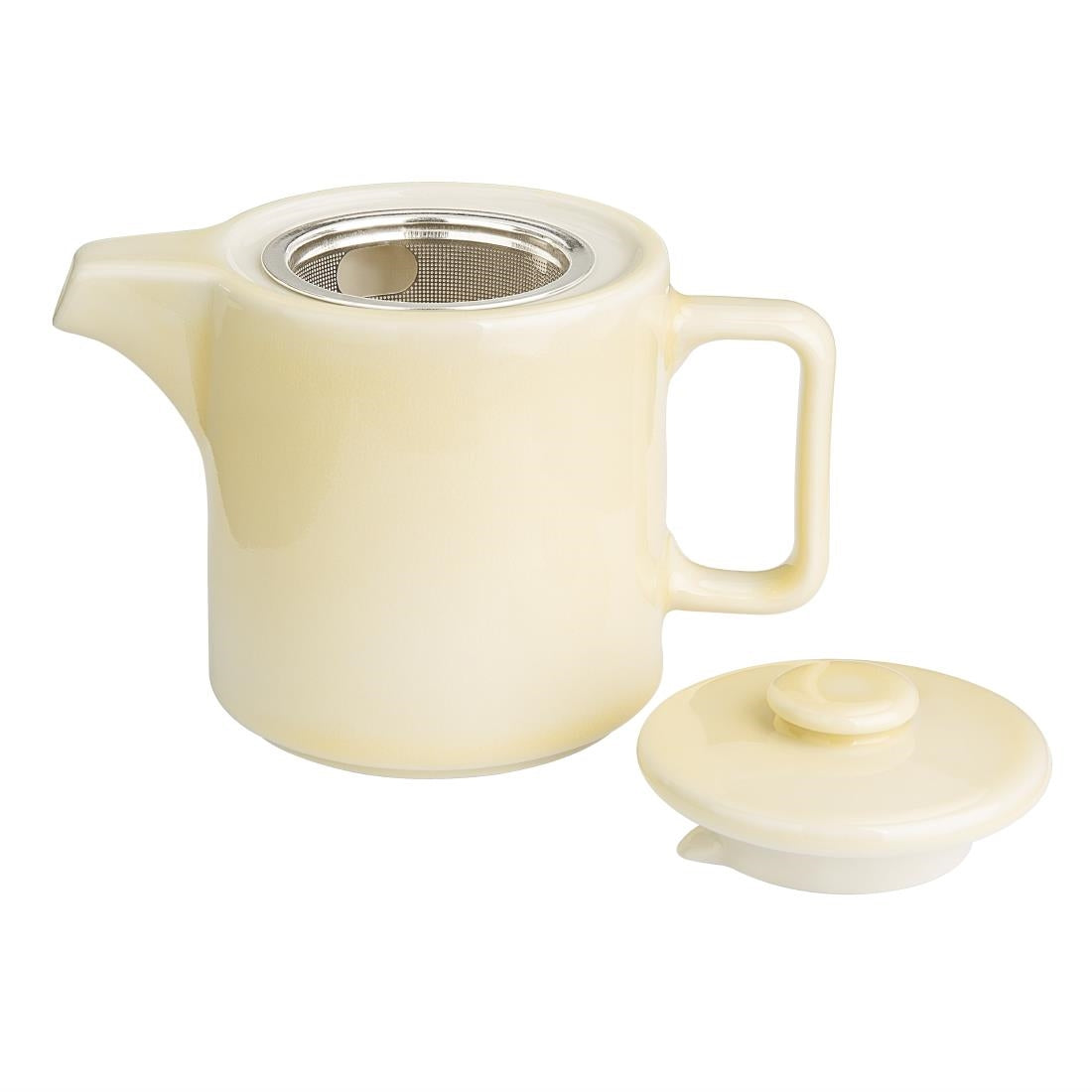 Olympia Fondant Tea Pots Lemon 450ml (2 Pack)