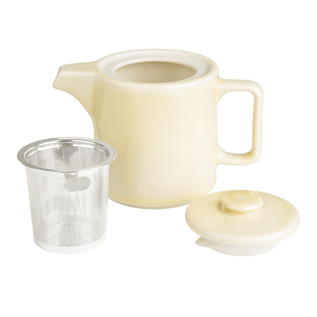 Olympia Fondant Tea Pots Lemon 450ml (2 Pack)