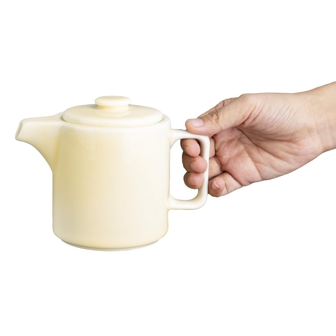 Olympia Fondant Tea Pots Lemon 450ml (2 Pack)