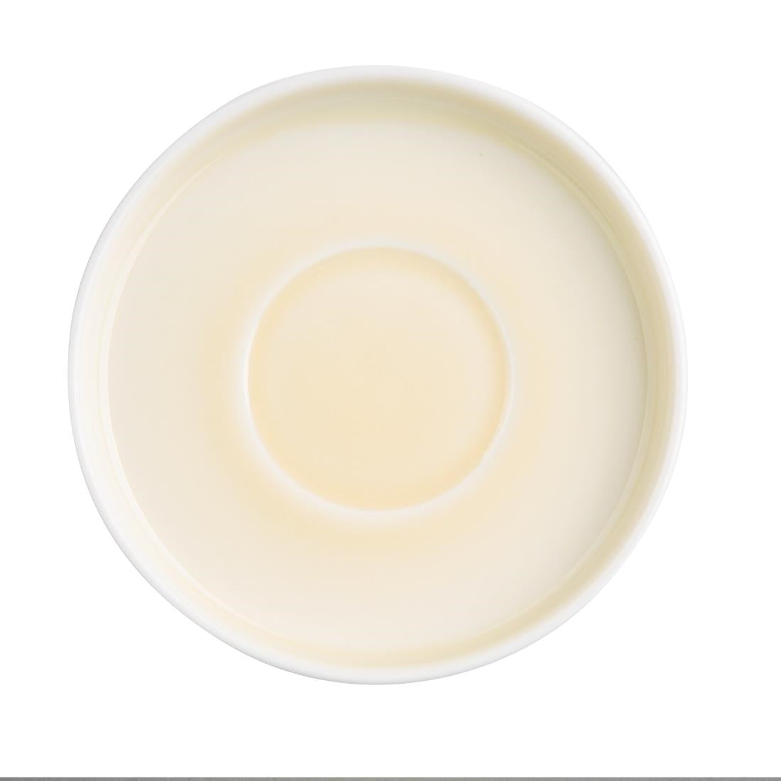 Olympia Fondant Saucers Lemon 136mm (6 Pack)