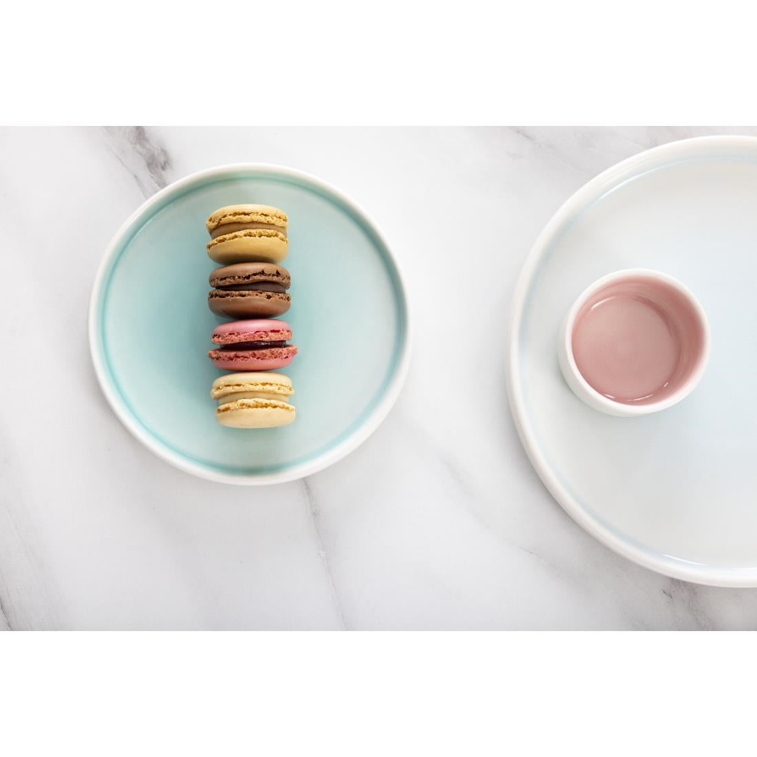 Olympia Fondant Plates Mint 156mm (6 Pack)