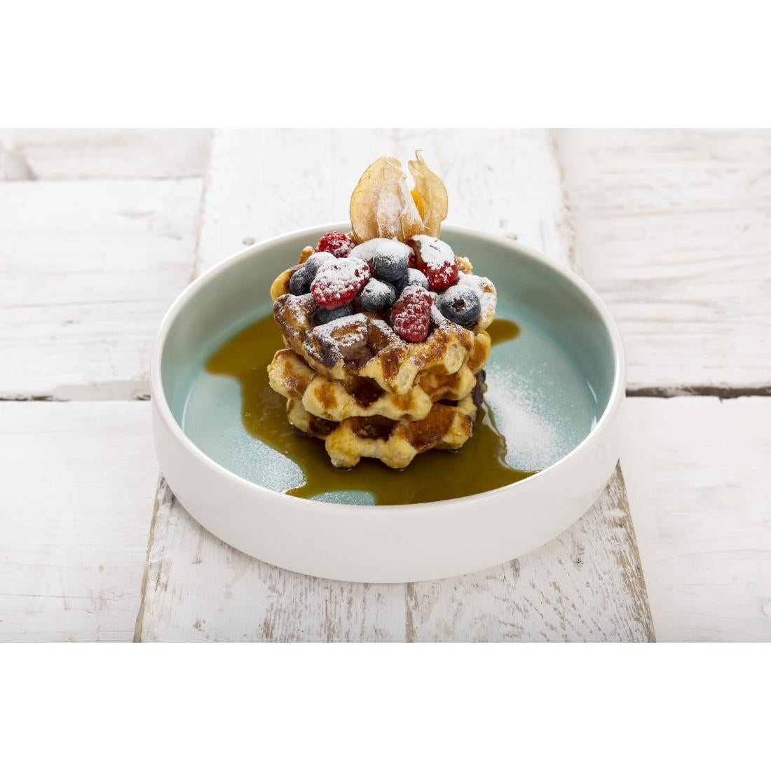 Olympia Fondant Stacking Bowls Mint 215mm (4 Pack)