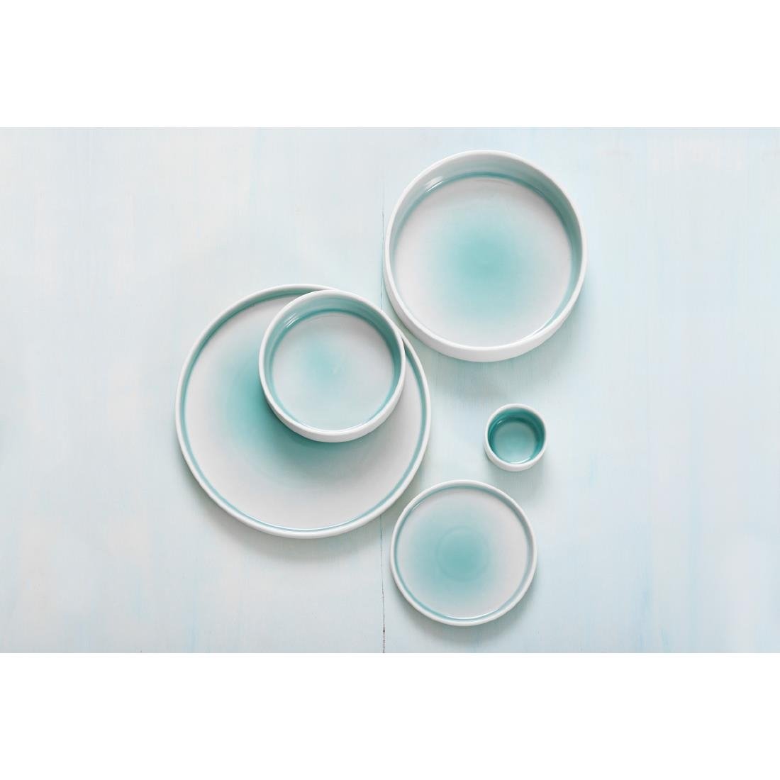 Olympia Fondant Plates Mint 270mm (4 Pack)