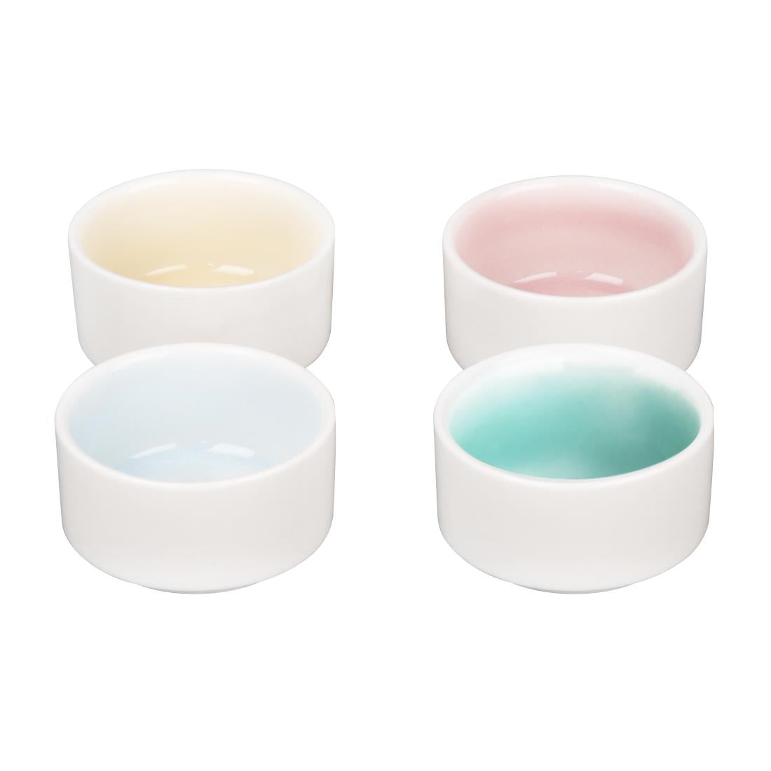 Olympia Fondant Dipping Dishes Mint 68mm (12 Pack)