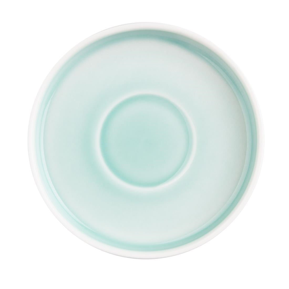 Olympia Fondant Saucers Mint 115mm (6 Pack)