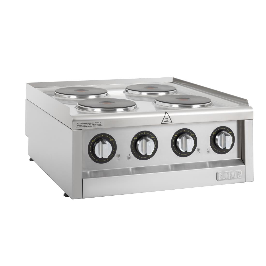 Buffalo 600 Series 4 Ring Electric Hob