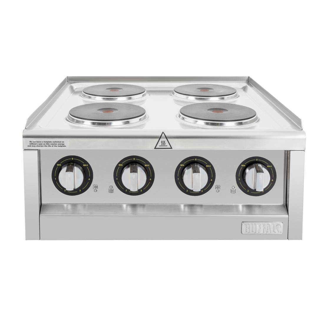 Buffalo 600 Series 4 Ring Electric Hob