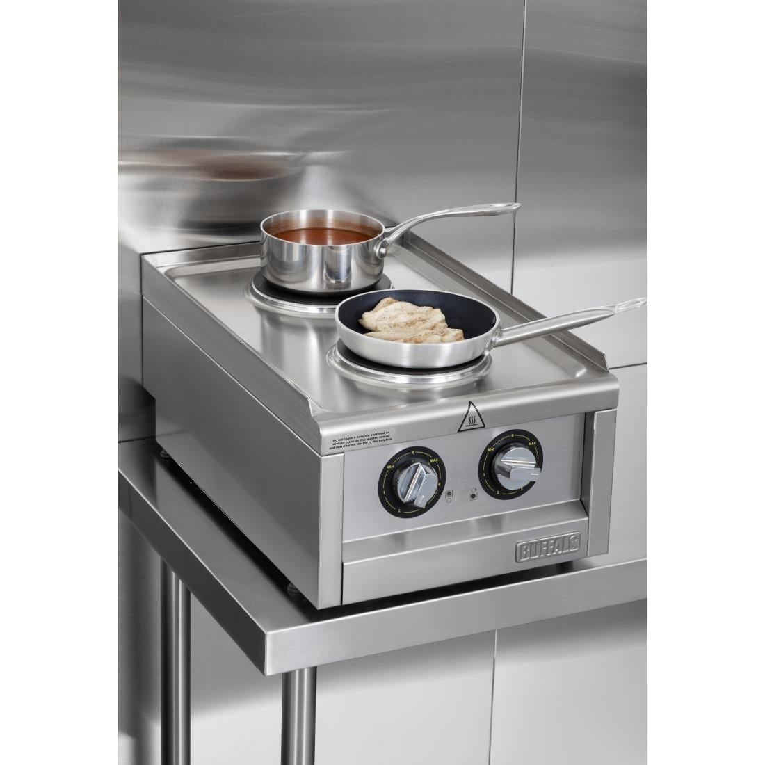 Buffalo 600 Series 2 Ring Electric Hob