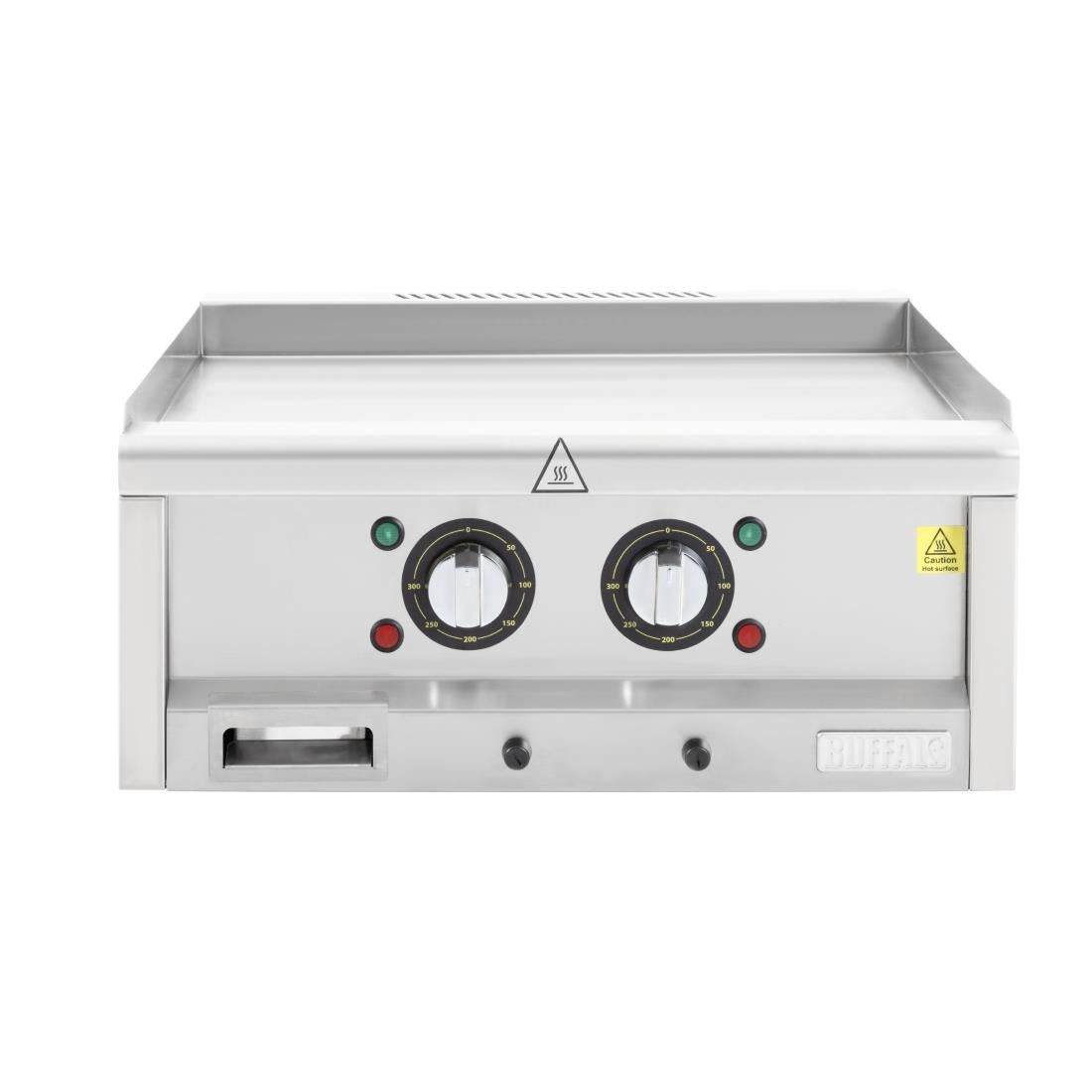 Buffalo 600 Series Dual Zone Electric Griddle 600mm Three Phase