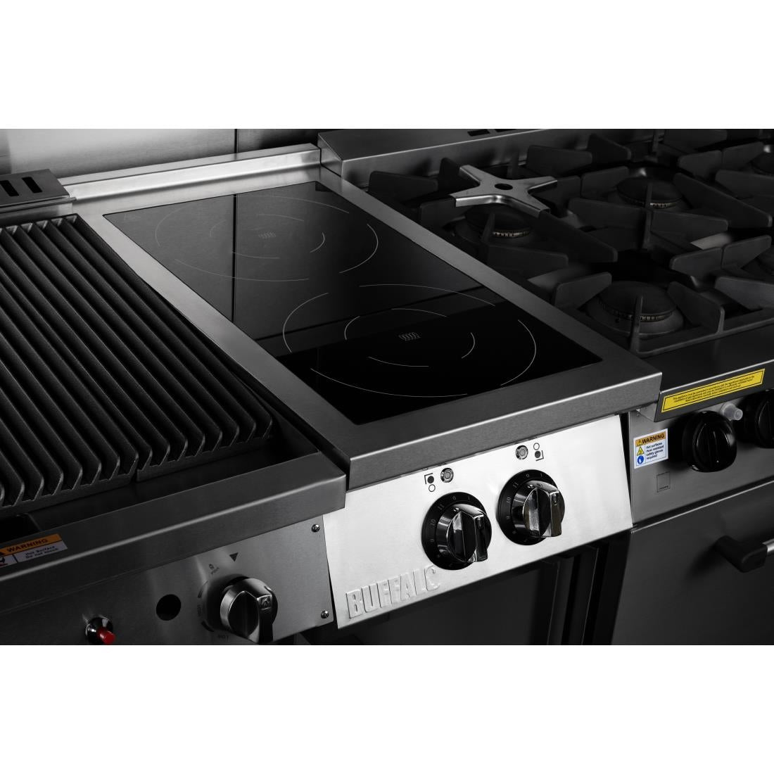 Buffalo Freestanding 2 Zone Induction Hob