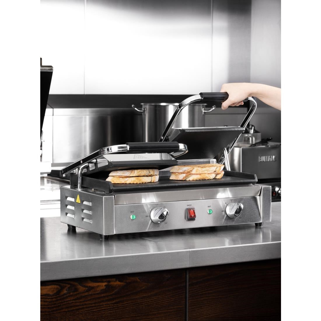 Buffalo Bistro Double Contact Grill
