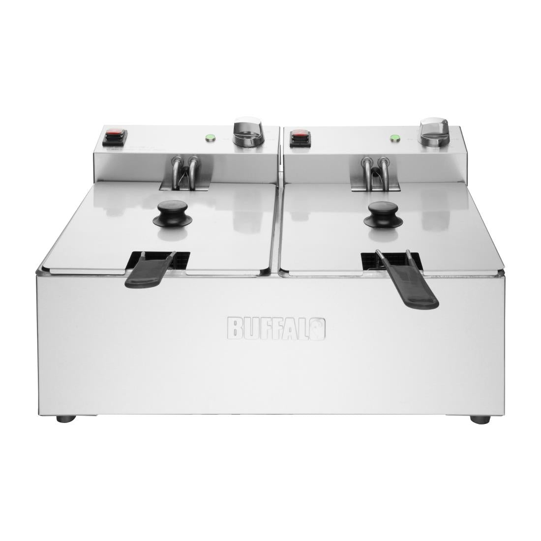 Buffalo Countertop Electric Fryer 2x5Ltr