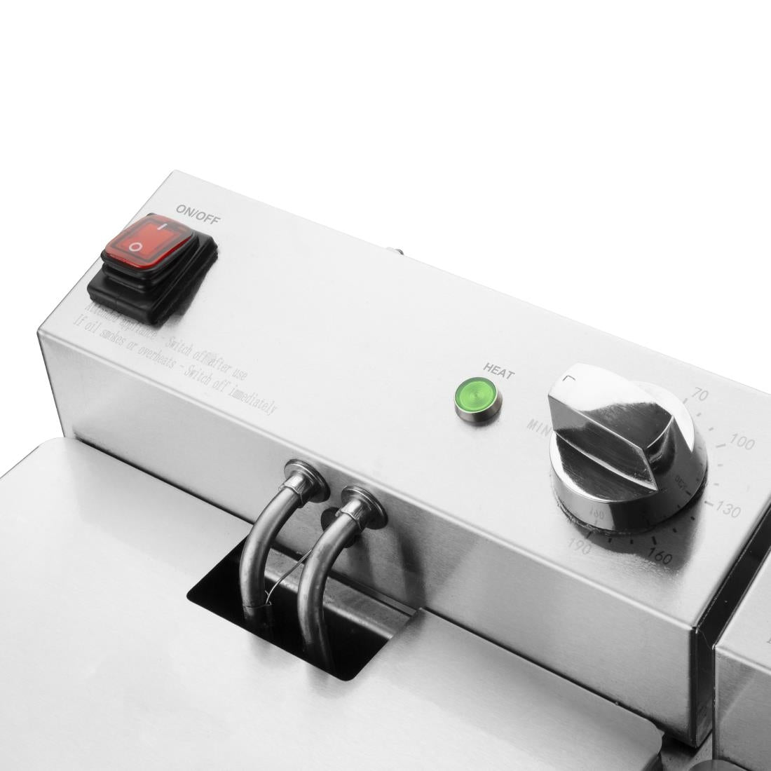 Buffalo Countertop Electric Fryer 2x5Ltr