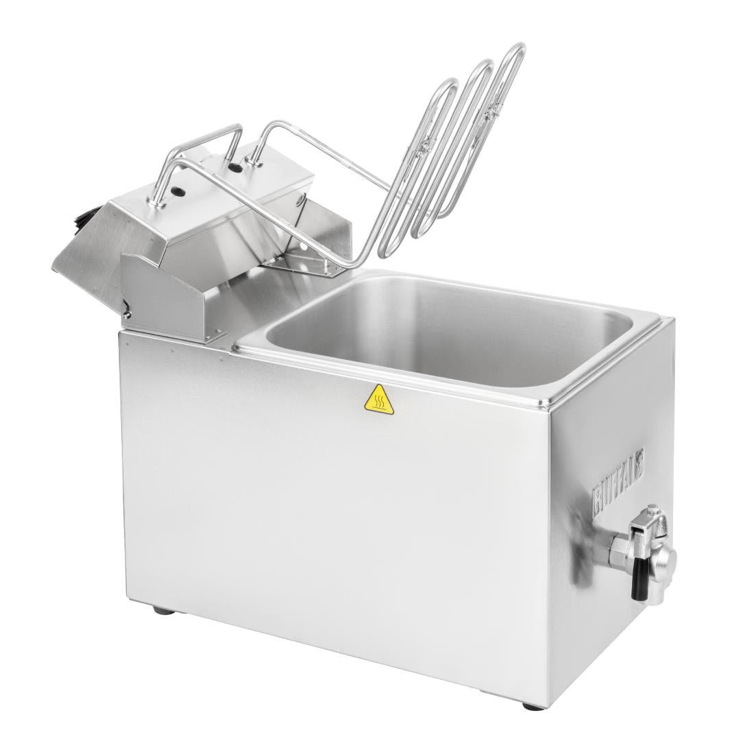 Buffalo Countertop Electric Fryer with Timer 8Ltr