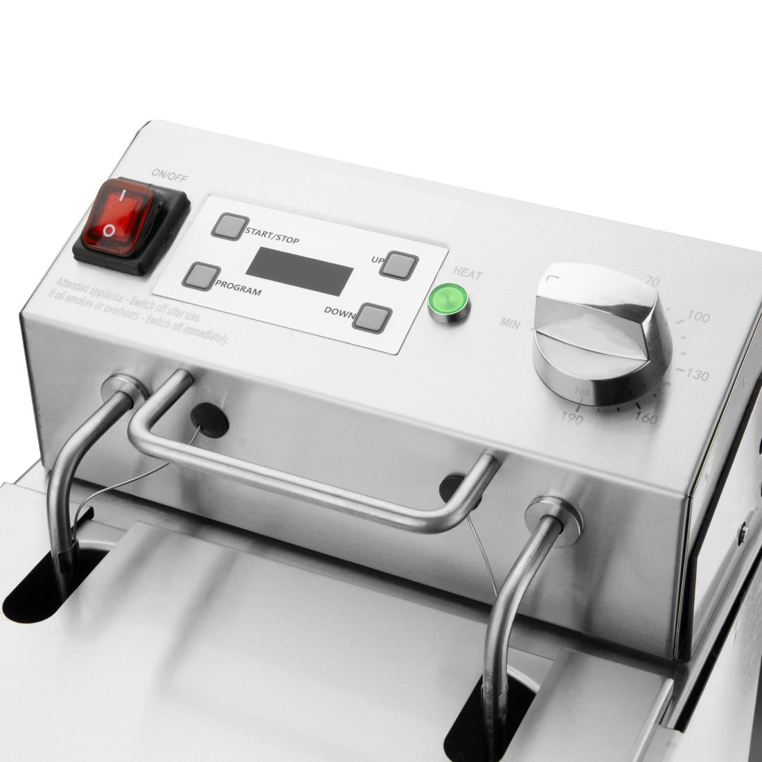Buffalo Countertop Electric Fryer with Timer 5Ltr