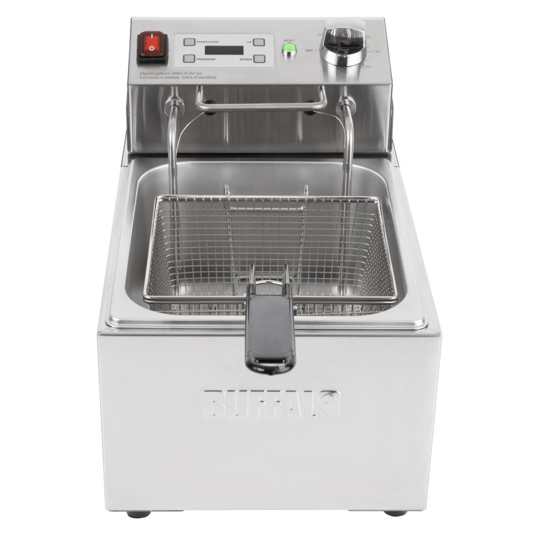 Buffalo Countertop Electric Fryer with Timer 5Ltr