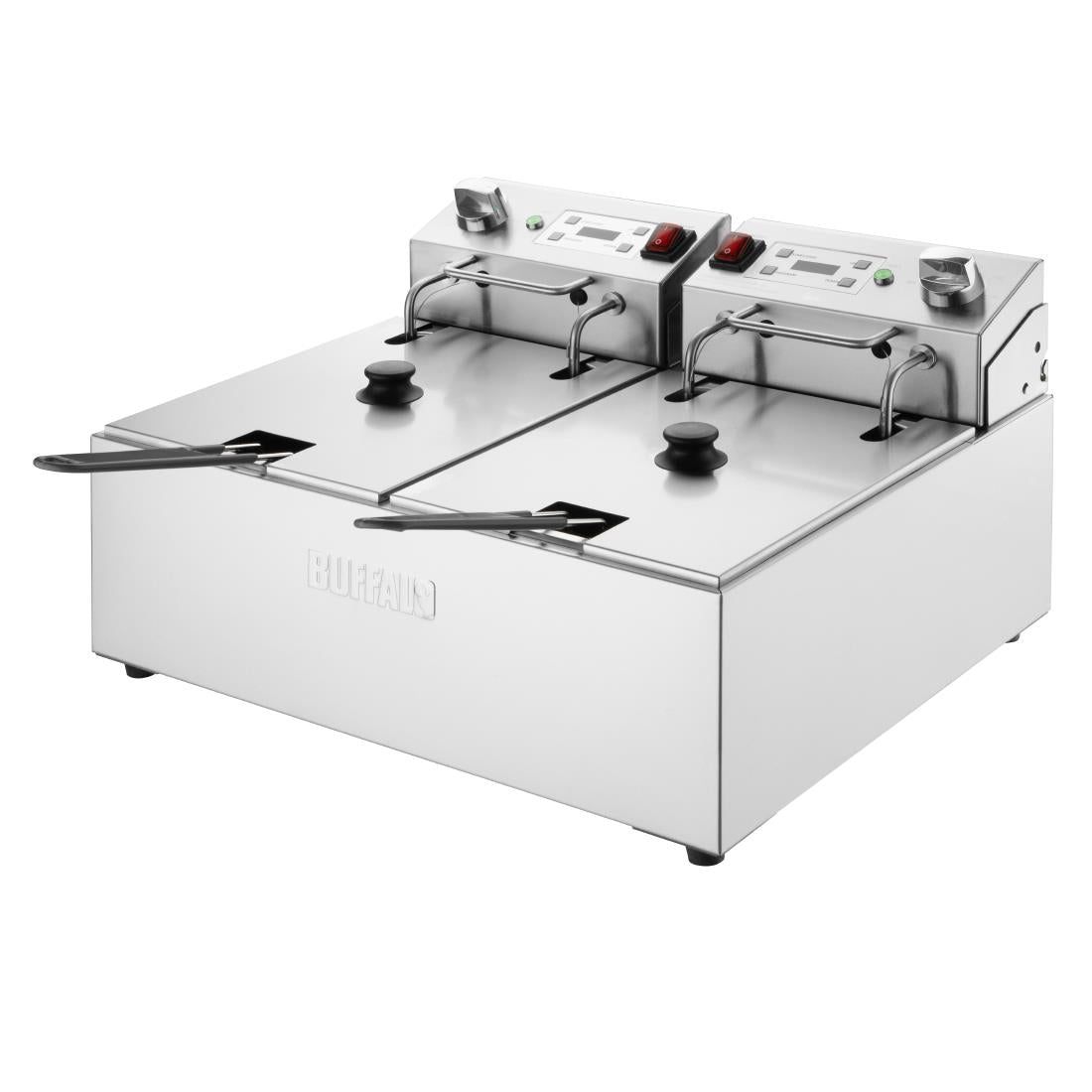 Buffalo Electric Fryer with Timer 2x5Ltr