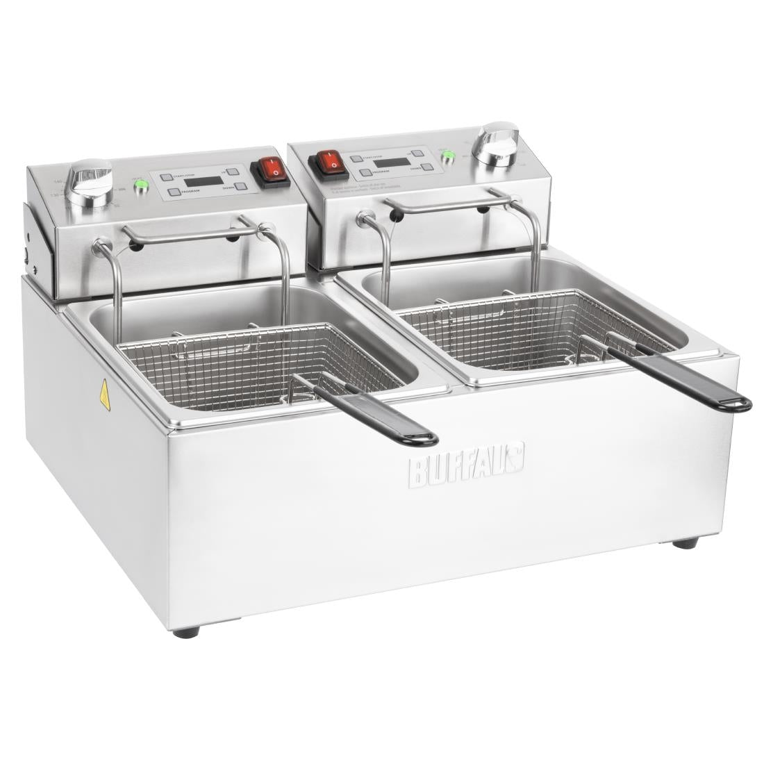 Buffalo Electric Fryer with Timer 2x5Ltr