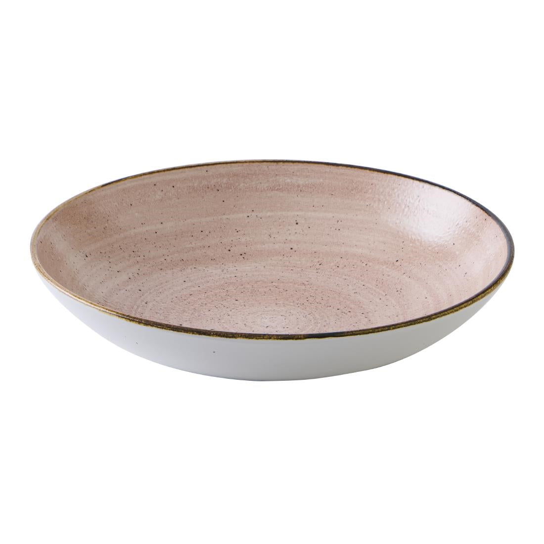 Churchill Stonecast Raw Terracotta Evolve Coupe Bowls 248mm (12 Pack)