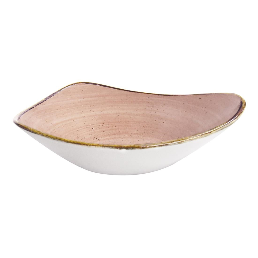 Churchill Stonecast Raw Terracotta Lotus Bowls 235mm (12 Pack)