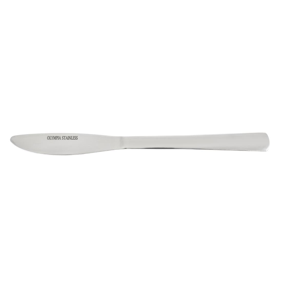 Olympia Clifton Dessert Knife (12 Pack)