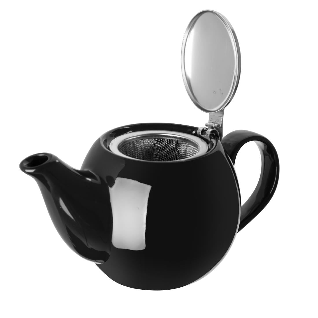 Olympia Cafe Teapot Black