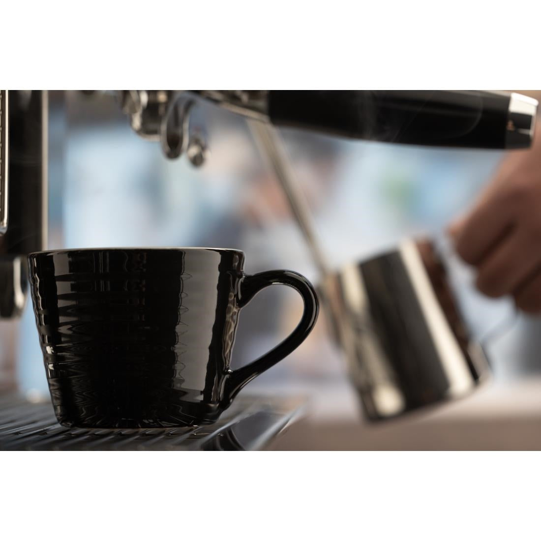 Olympia Stainless Steel Milk Jug 340ml