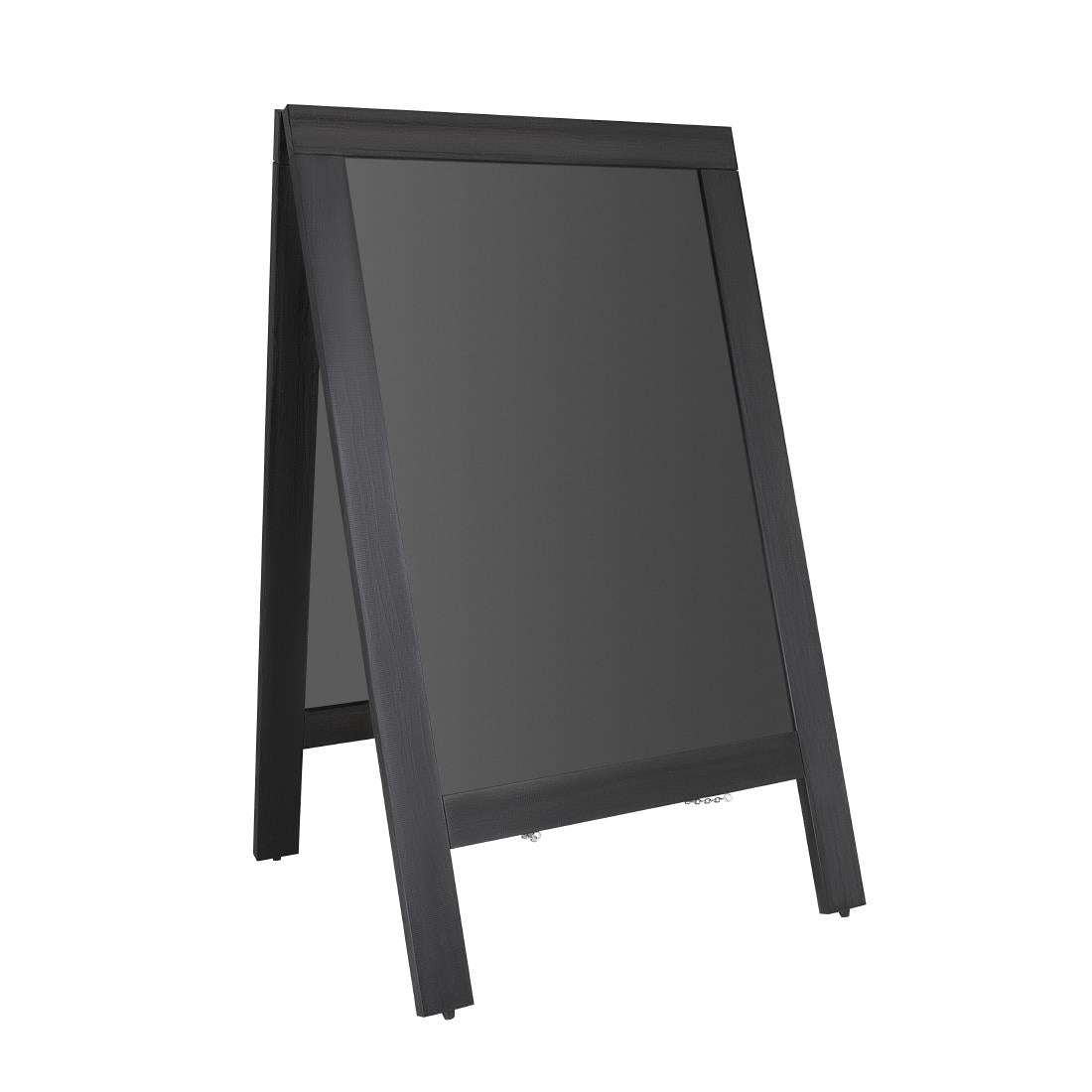 Olympia Pavement Board Black Wooden Frame 700x1200mm
