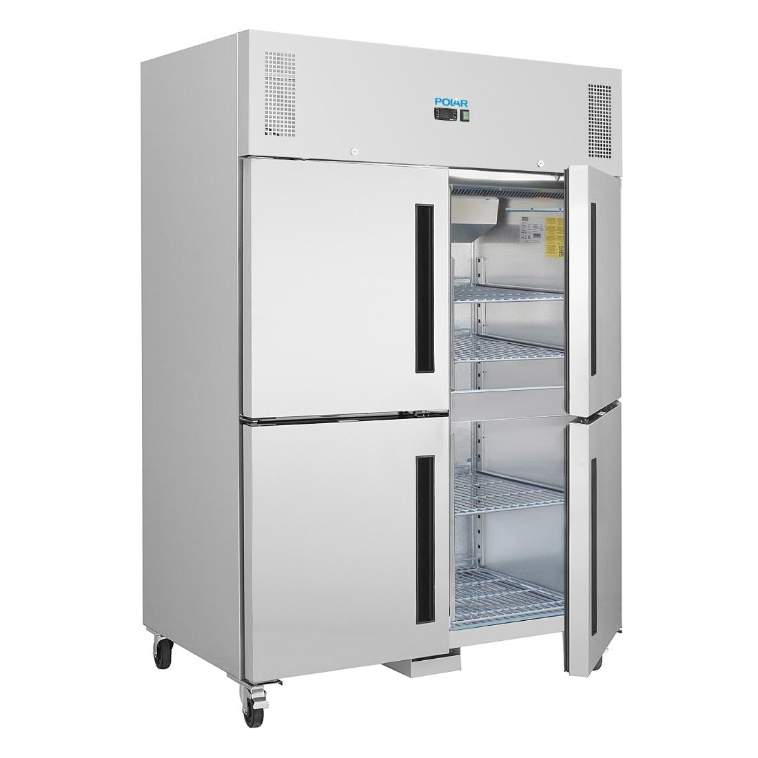 Polar G-Series Upright Double Stable Door Gastro Fridge 1200Ltr