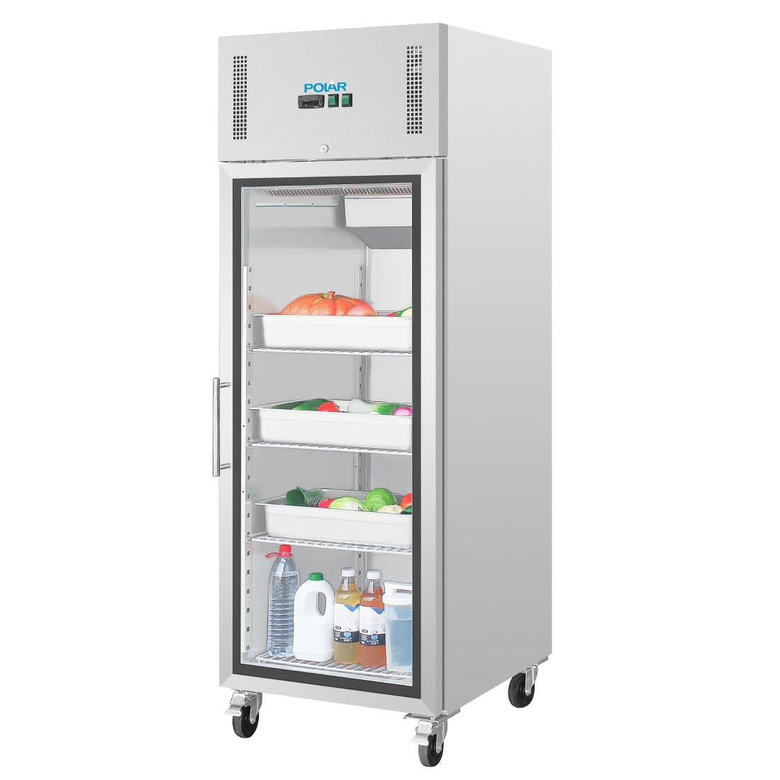 Polar G-Series Upright Gastro Display Fridge 600Ltr
