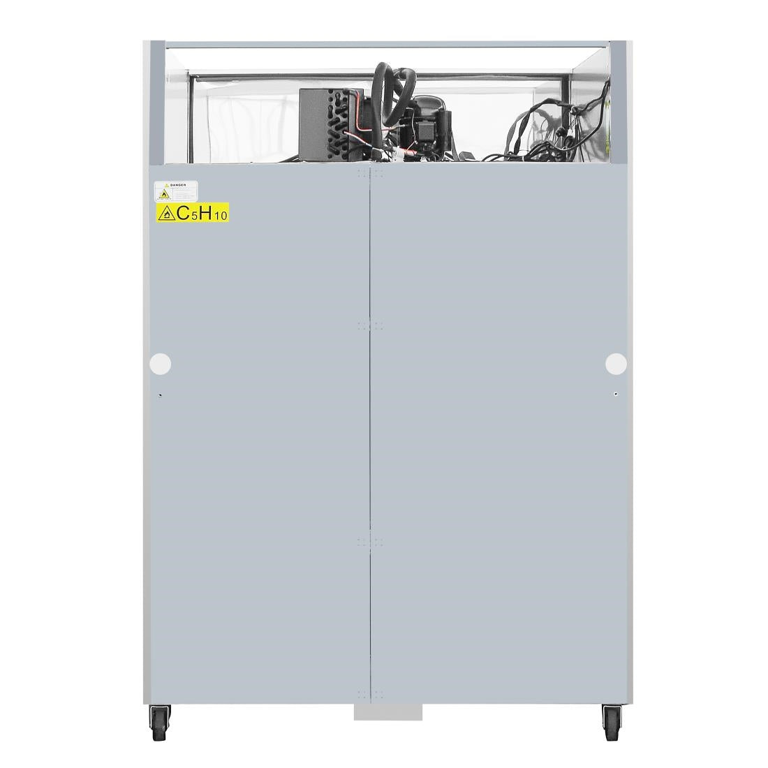 Polar G-Series Upright Double Door Gastro Display Fridge 1200Ltr