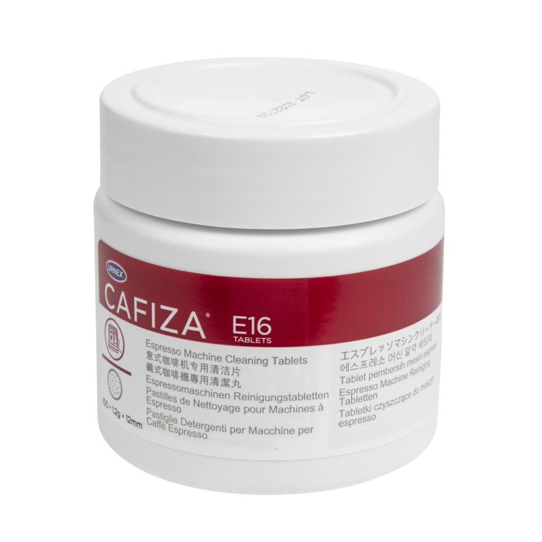 Urnex Cafiza E16 Espresso Machine Cleaner Tablets 1.2g (100 Pack)