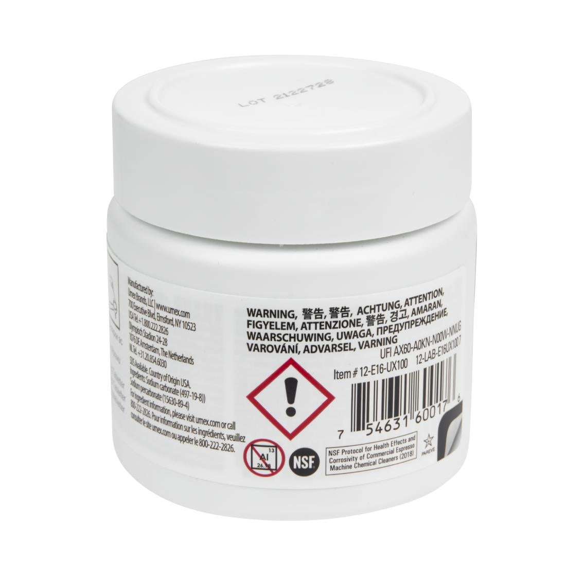 Urnex Cafiza E16 Espresso Machine Cleaner Tablets 1.2g (100 Pack)