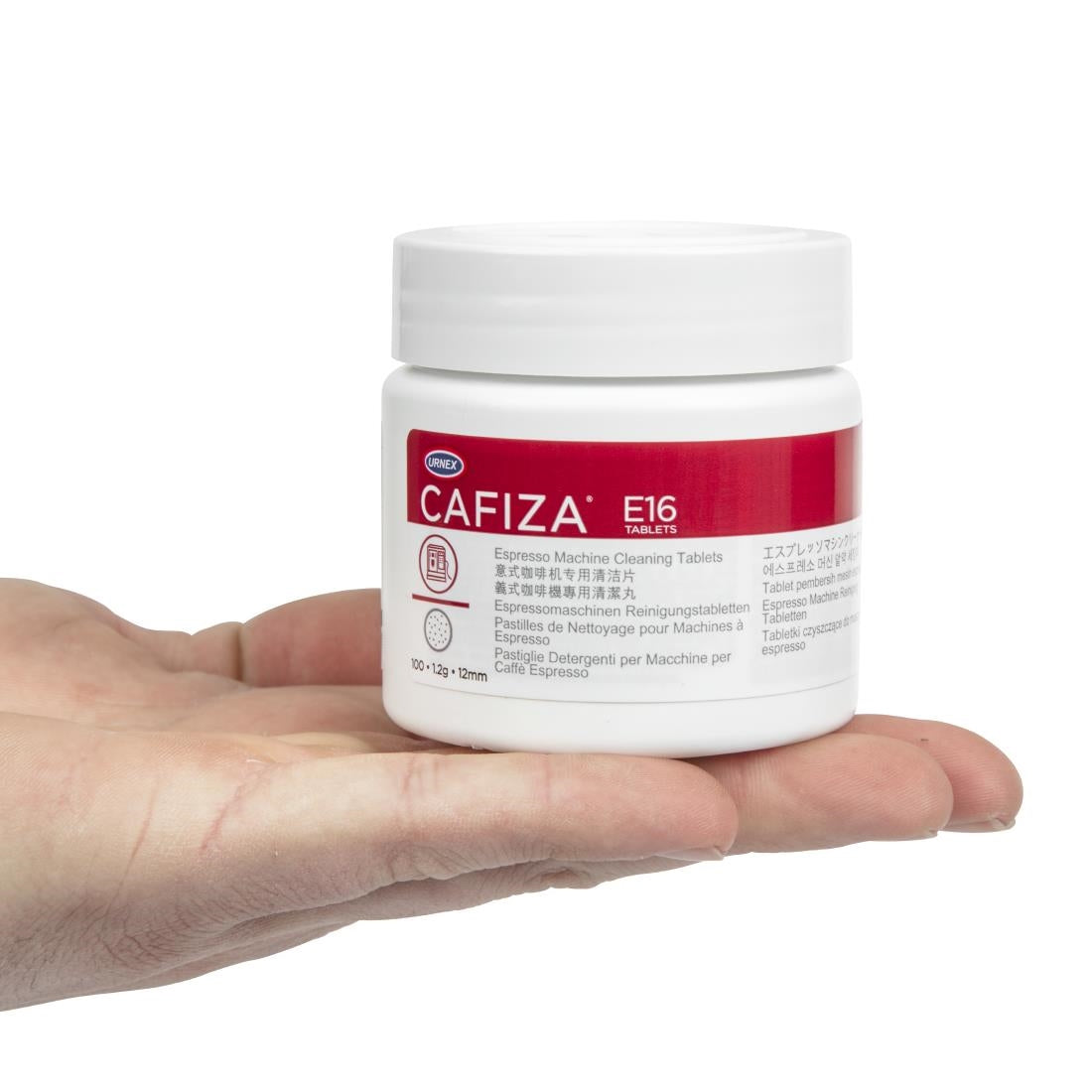 Urnex Cafiza E16 Espresso Machine Cleaner Tablets 1.2g (100 Pack)